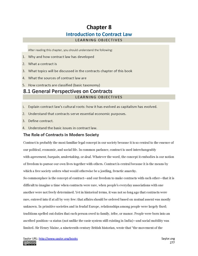 Business Law and the Legal Environment - Page 277